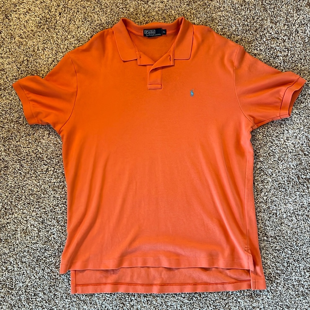 Orange Polo shirt